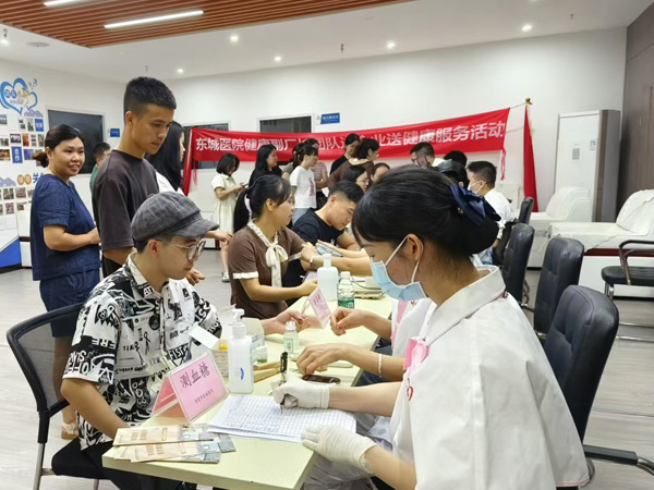 臺泉科技與東城醫(yī)院“醫(yī)企”攜手-守護員工健康無憂！